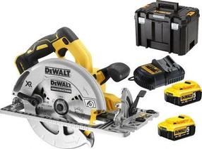 Diskinis pjūklas Dewalt DCS572P2-QW, 18 V, su liniuote