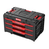 Įrankių dėžė Qbrick System ONE Drawer 3, 58.7 cm x 38 cm x 34 cm, juoda sp.