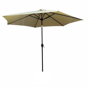 Dārza saulessargs Fancy Garden Orient, 270 cm, bēša krās.