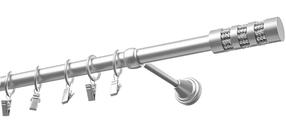 Karnizas Olimp Cylinder Krysztal, 180 cm, Ø 19 mm, matinė chromo sp.