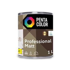 Krāsas pamatne Pentacolor Professional Mat Professional Matt, emulsija, pilnīgi matēta, 1 l