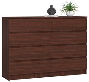 Stalčių blokai Akord K140 8SZ, ruda, 40 cm x 138 cm x 99 cm