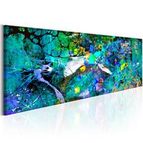 Reprodukcija Artgeist Sapphire Jungle N5603-DKX, 135 cm x 45 cm