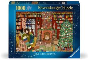 Puzle Ravensburger Home For Christmas, 50 cm x 70 cm, 1000 gab., daudzkrāsaina