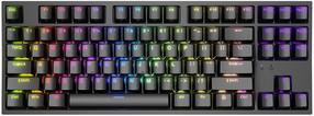 Laidinė žaidimų klaviatūra Genesis Thor 404 NKG-2069 Gateron Yellow Pro, Anglų (US), juoda sp.