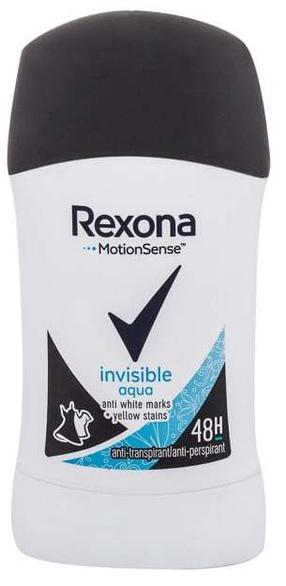 Moteriškas dezodorantas Rexona MotionSense Invisible Aqua, 40 ml