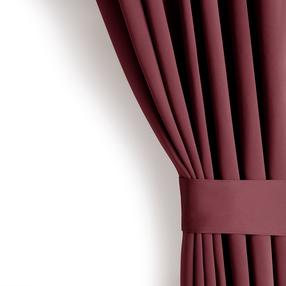 Pimendav kardin Restilo Pleat Blackout, bordoo v., 140 cm x 270 cm