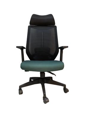 Darbo kėdė Domoletti DR-OC-0419, 52 x 56 x 111 - 112 cm, juoda sp./žalia sp.