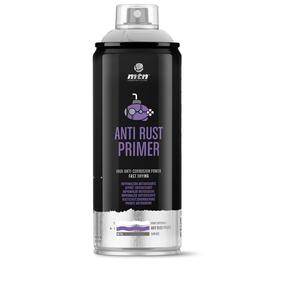 Aerosola grunts Montana, preču zīmes, pelēka krās., 0.4 l