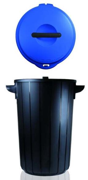 Prügikast Gio'Style Ecosolution 5760078, sinine v./tumehall v., 35 l, 54 cm x 37.5 cm