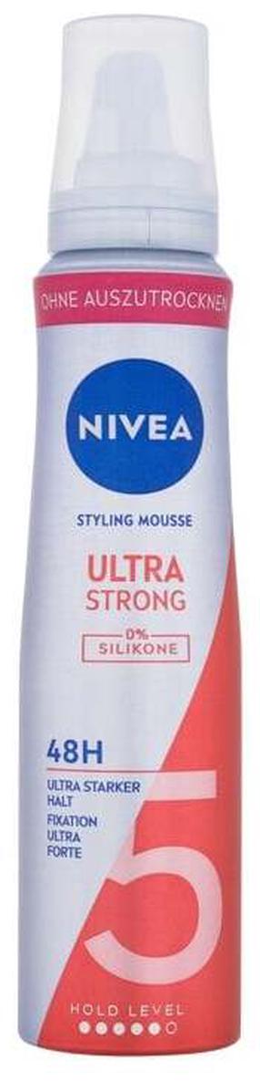 Matu putas Nivea Ultra Strong Styling Mousse, 150 ml