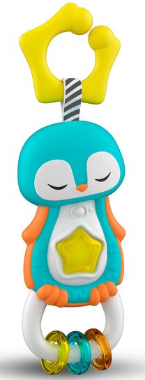 Barškutis Clementoni Sweet Penguin, įvairių spalvų