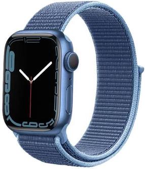 Dirželis Crong, Sports Strap for Apple Watch 38/40mm, mėlyna sp.