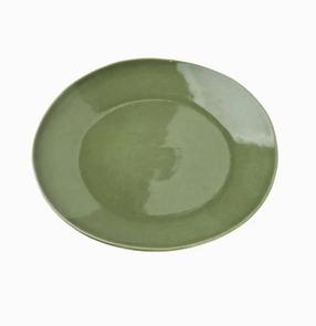 Lėkštė pietų Mondex Basic Nature, 27.5 cm x 27.5 cm, žalia sp.