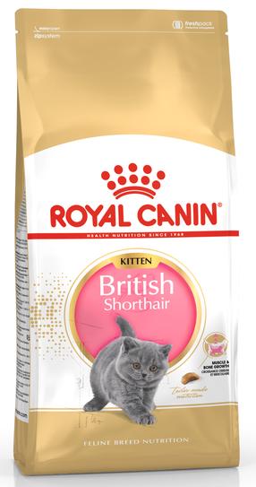 Sausā kaķu barība Royal Canin FBN Kitten British Shorthair, vistas gaļa, 10 kg