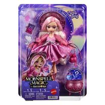 Lėlė su priedais Mattel Monster High Moonspell Magic Carina Song JNM26, 28 cm, rožinė sp.