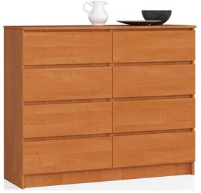 Komoda Akord K120, alksnio sp., 99 cm x 40 cm x 120 cm