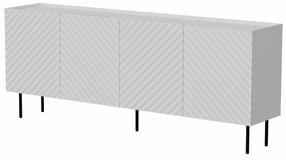 Komoda Cama Lucca, balta sp., 80 cm x 200 cm x 40 cm