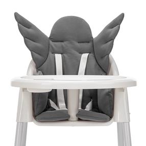 Ēdināšanas krēsla ieliktnis Kalune Design Angel Wings, pelēka krās.