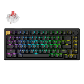 Беспроводная игровая клавиатура Keychron J2 Wireless KJ2-H1 Keychron Super Red, Английский (US), черный цв.