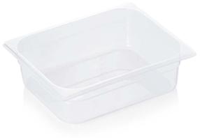 Marmitas Was GN 1/2, 6100 ml, 32.5 cm x 26.5 cm x 10 cm, skaidri sp., polipropilenas (pp)