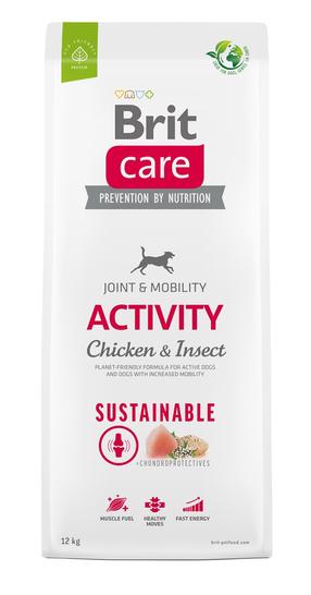 Сухой корм для собак Brit Care Activity Chicken & Insect, курица, 12 кг