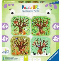Dėlionė 4in1 Ravensburger UP! Four Seasons, 19 cm x 19 cm, 72 vnt., įvairių spalvų