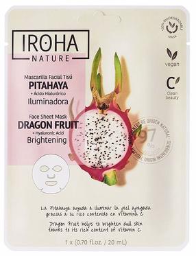Näomask Iroha Nature Pitahaya Illuminating, 20 ml