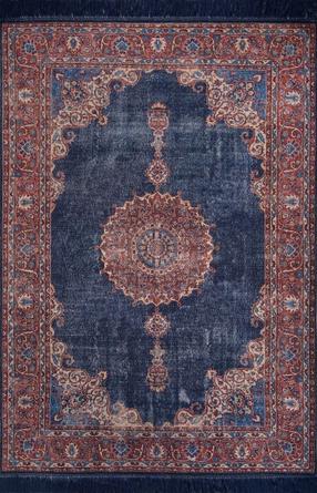 Kilimas Conceptum Hypnose Blues Chenille 473RTP3007, įvairių spalvų, 330 cm x 230 cm