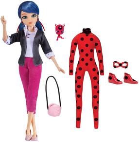 Кукла с аксессуарами Playmates Toys Miraculous Superhero Secret 50355, 26 см, многоцветный