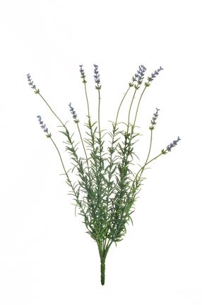 Dirbtinė gėlė, levanda, mėlyna sp., 49 cm