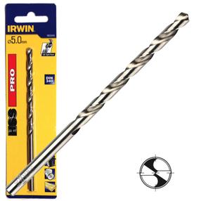 Metalo grąžtas Irwin Pro DIN 340, metalas, hss, cilindrinis, 10 mm x 17.5 cm