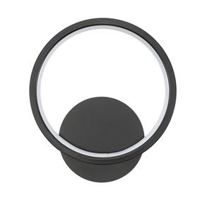 Šviestuvas sieninis Domoletti STAVANGER MD914012, LED, 3000 °K, 0 x 12 W, juoda sp. / juoda sp.