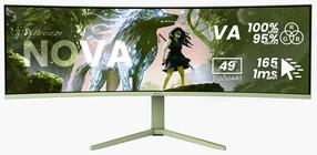 Monitor Arozzi Nova, AZ-NO-49TUW165-FST, VA, 165 Hz, DQHD, 49"