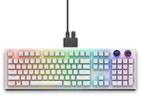 Vadu spēļu tastatūra Dell Alienware Alienware AW920K Cherry MX Red, Angļu (US), balta krās.