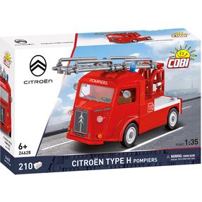 Konstruktors Cobi Citroen Type H Pompiers 24628, 210 gab., sarkana krās.