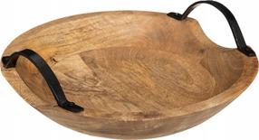 Serviravimo dubuo Atmosphera, 29.5 cm x 27 cm x 10.5 cm, Ø 30 cm, ruda sp., mediena