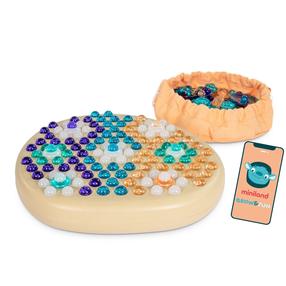 Arendav mäng Miniland Mandala Stone, 6 cm, mitmevärviline
