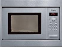 Įmontuojama mikrobangų krosnelė Bosch HMT75M551, su apšvietimu, nerūdijančiojo plieno sp., 800 W Prekė su pažeista pakuote.