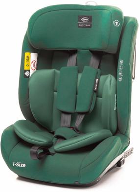 Automobilinė kėdutė 4Baby Go-Fix, žalia sp., 76 - 150 cm