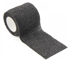 Elastne side Aupcon Elastic Bandage, 5x450 cm, must v.