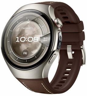 Viedais pulkstenis Huawei Watch 5 46mm, brūna krās./sudraba krās.