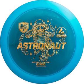 Diskgolfo diskas Discmania Astronaut Active Premium 12/6/-4/1, 21 cm x 21 cm, mėlyna sp.