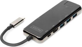 Jungčių stotelė Assmann DA-70887, juoda