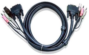 Laidas Aten 2L7D02U USB, USB, 1.8 m, juoda sp.