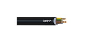 Instalācijas kabelis NKT CYKY, Eca, 5 x 6 mm², 100 m