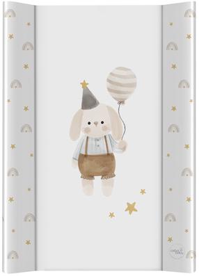 Vystymo lenta Ceba Baby Birthday Bunny, 70 cm x 50 cm, ruda sp./balta sp.