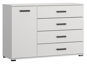 Komoda ADRK Frazio, balta sp., 81.6 cm x 40 cm x 120 cm