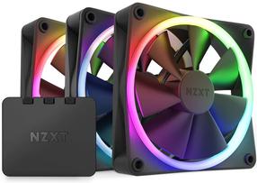 Воздушный охладитель для корпуса NZXT F120 RGB 3-Pack + Controller, 120 мм x 120 мм