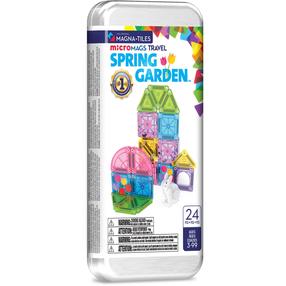 Magnetinis konstruktorius Magna-Tiles Micromags Spring Garden 264024SG, 24 vnt.